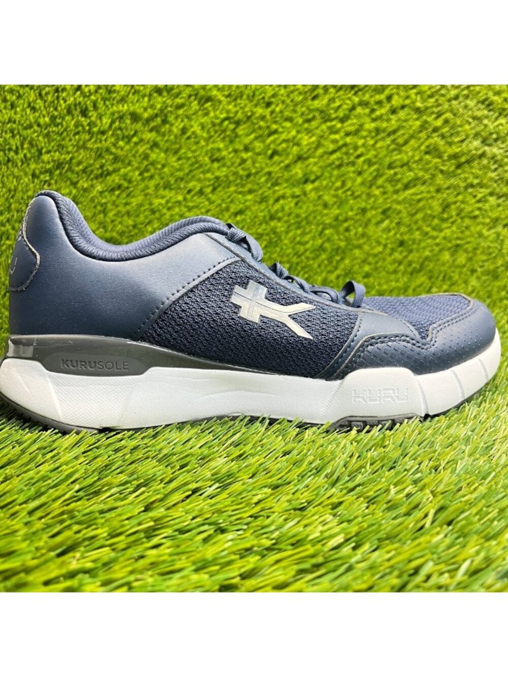 Kuru Quantum 2.0 Mens Size 7.5D Blue Athletic Running Walking Shoes‎ Sneakers